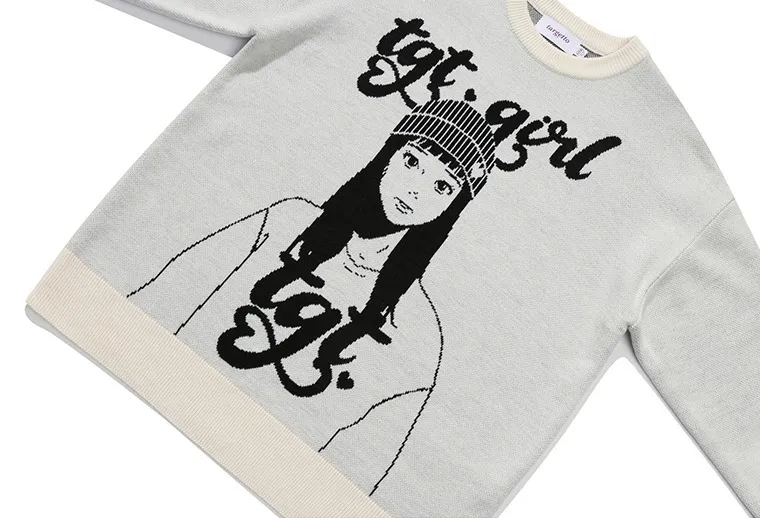 TARGETTO SEOUL  |Long Sleeves Logo V-neck & Crew neck