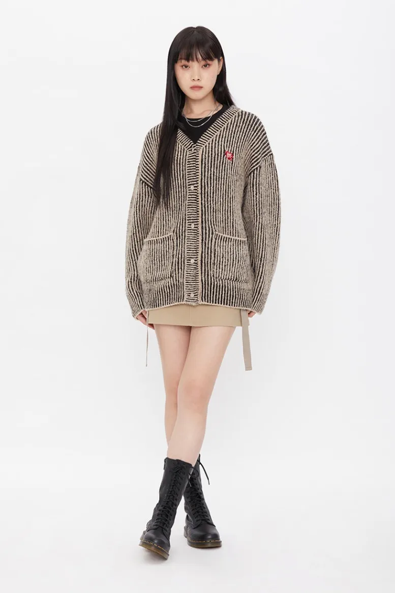 TARGETTO SEOUL  |[TARGETTO] ★TWO TONE CARDIGAN