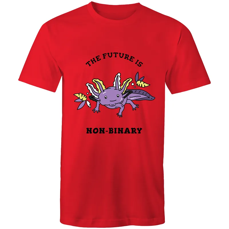 The Future is Non Binary Axolotl T-Shirt Unisex (NB003)