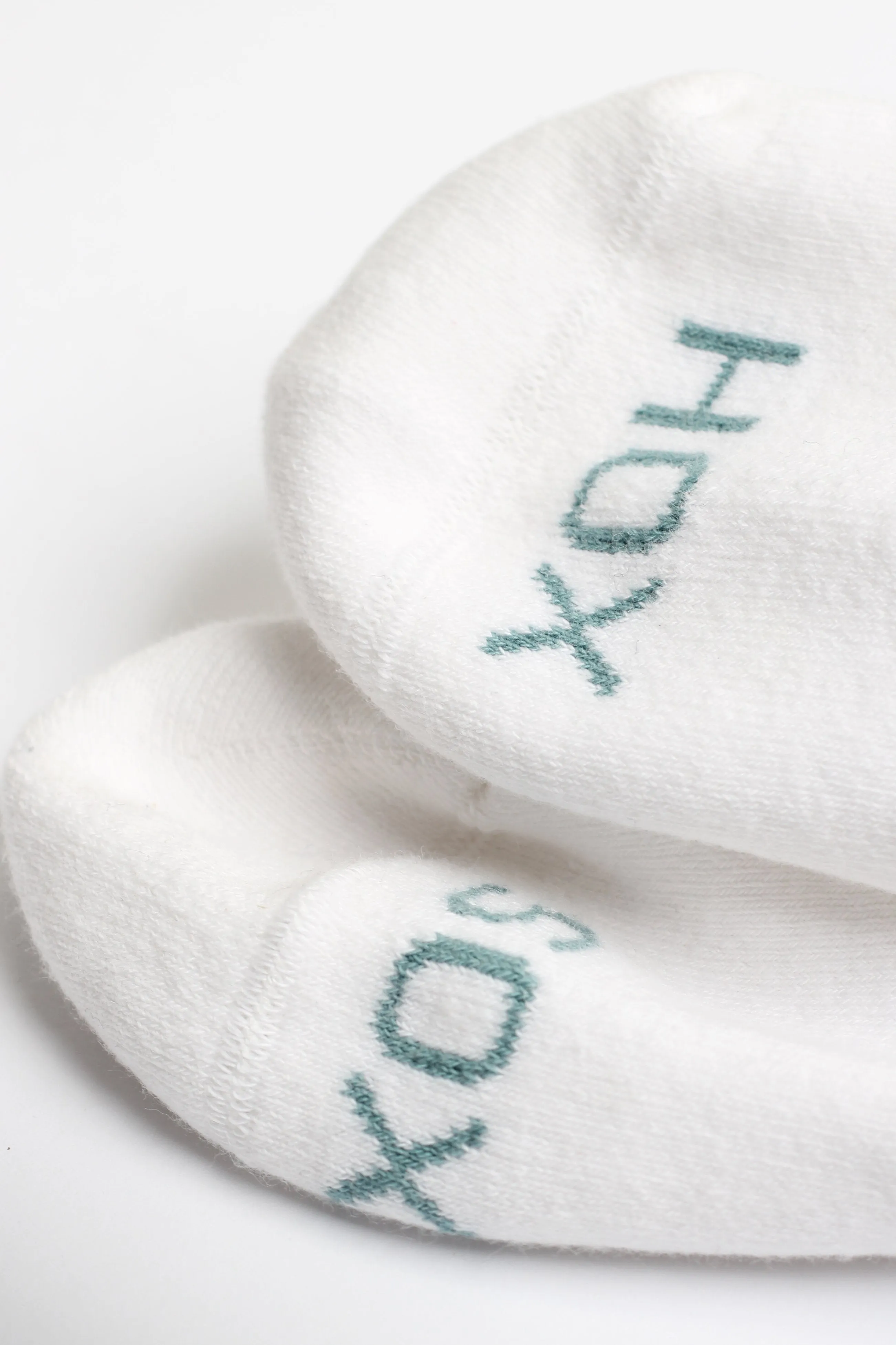 The Hoxton x Democratique Socks ATHLETIQUE Striped HOX SOX 12-pack Clear White / Irr / Bluish Green / Rude Green / Watermelon / 