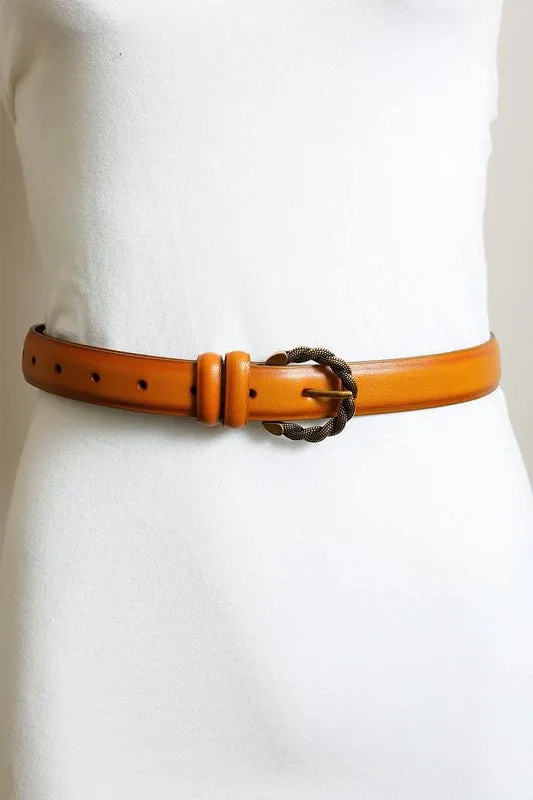 Two Tone Twisted Belt