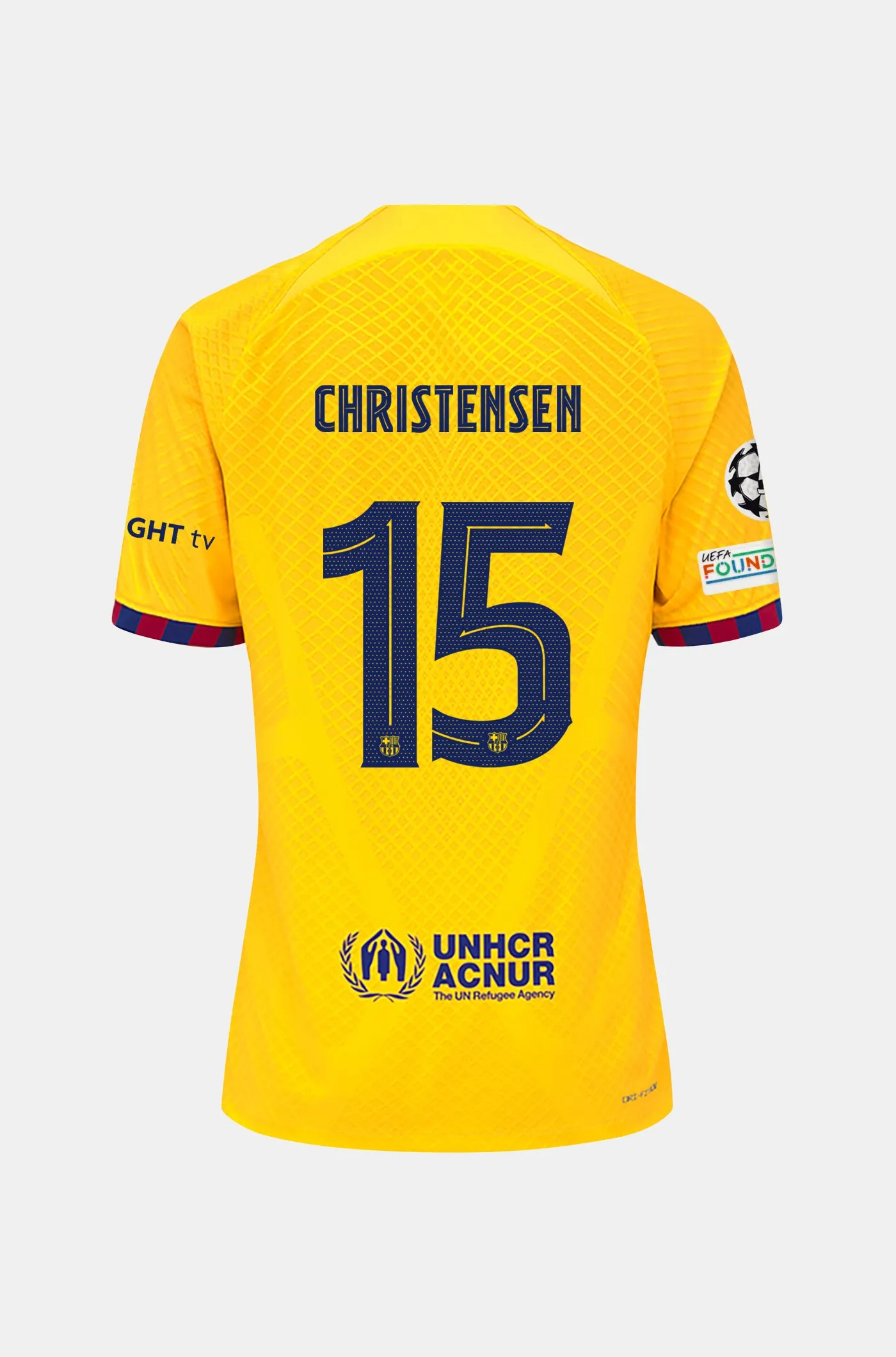 UCL FC Barcelona fourth shirt 23/24 - CHRISTENSEN