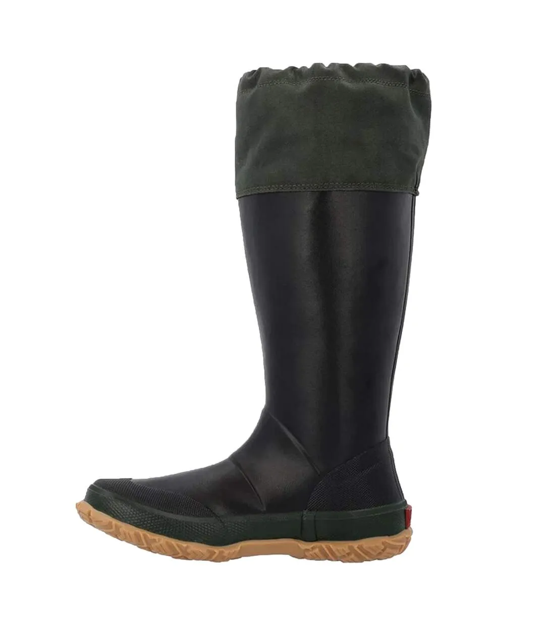 Unisex adult forager 15 wellington boots black/moss green Muck Boots