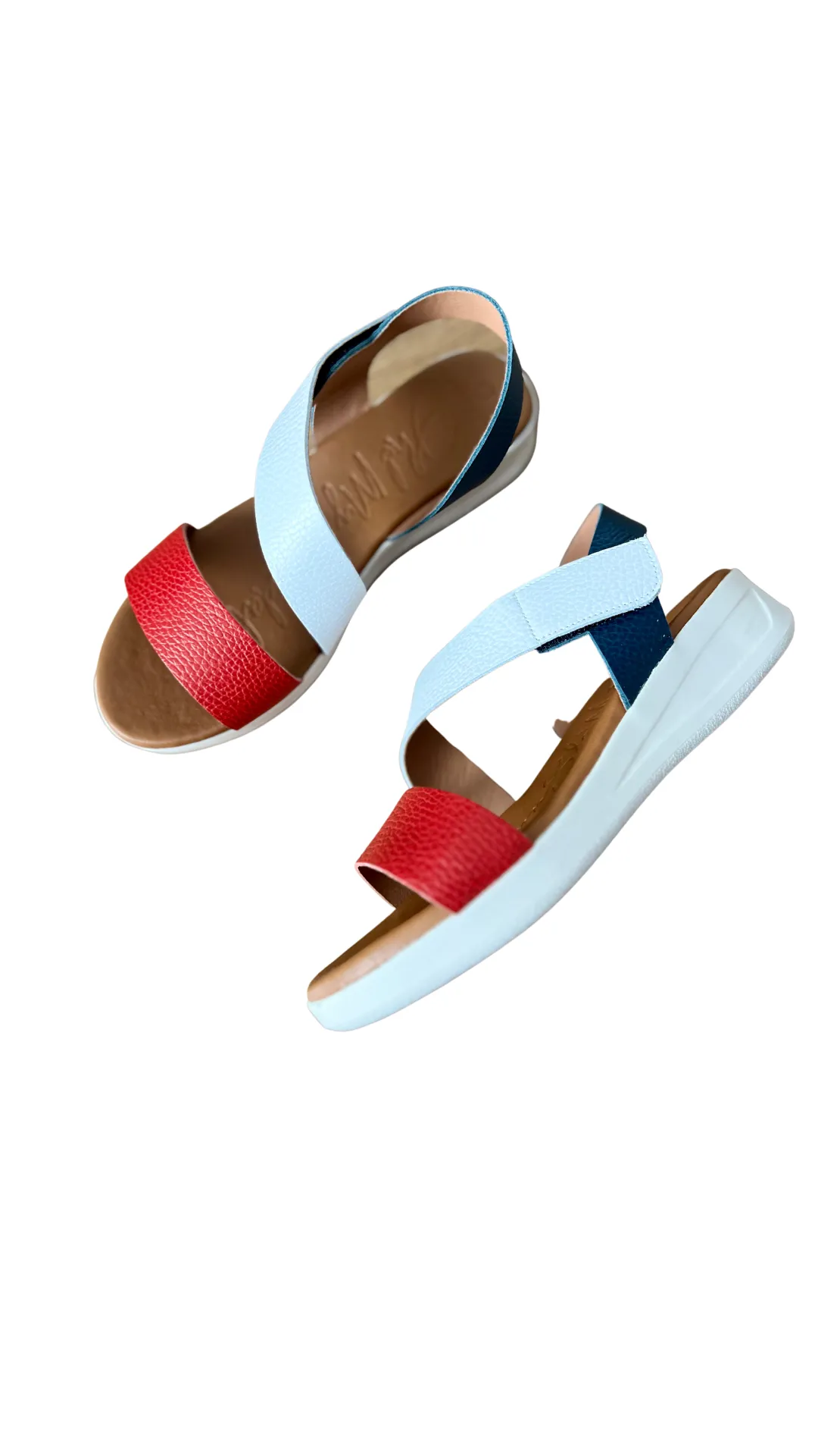 Velcro Leather Sandals