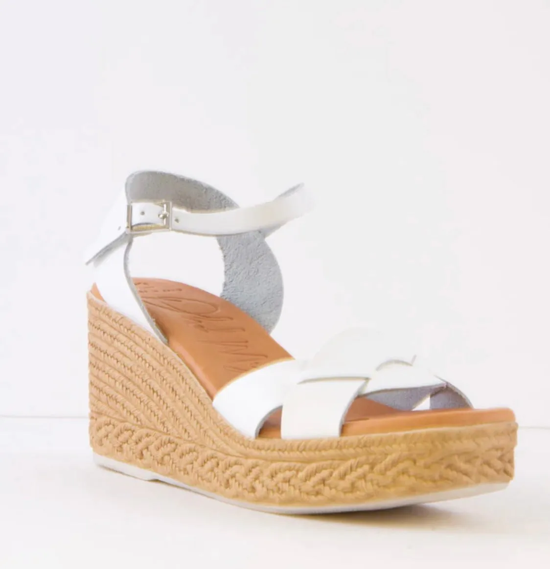 Wedge Sandals, White