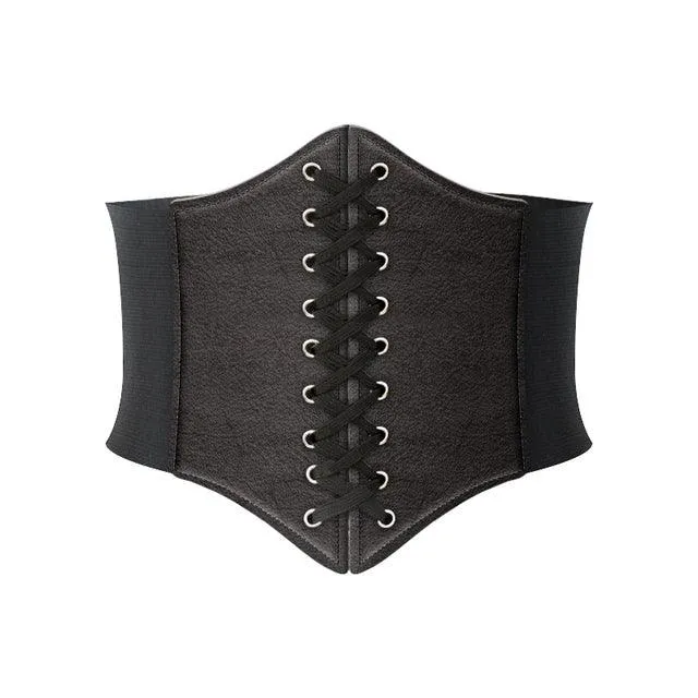 Wide Belt Pu Leather Slimming BodyCorset Belts